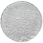 Wholesale - 11.5" ROUND GLASS PLATE C/P 18, UPC: 068296143665